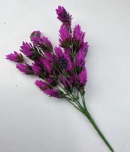 Хмель, фексия декоративное растение 7 веточек 35см, пластик - Buro фото 3