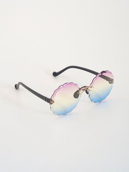 Цена за 2 шт. Карнавальные очки Волна» градиент, цвета МИКС