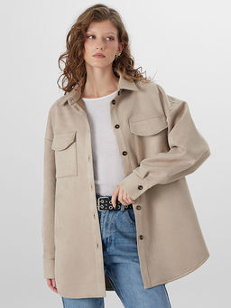 Жакет женский бежевый