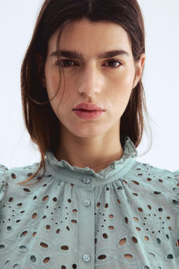 Vestido con bordado ingl?s - H&m фото 6