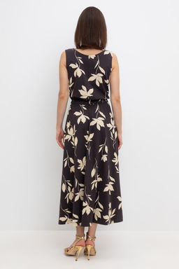 VERY NEAT _ ЕВТ 5062/черный кофе,магнолия платье жен