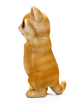 Садовая фигура из полистоуна «Котёнок», 19×11×9 см