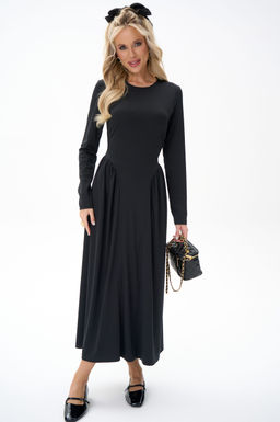 Платье Донна (чёрный) - Эльза фото 5