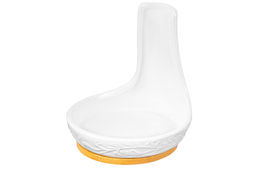 Подставка под ложку 10*10*10,5 см Веточки-цветочки на бамбуковой подставке - Elan gallery фото 4