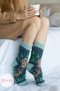 Женские шерстяные носки Happyfox