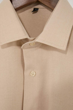 Bej Regular Erkek Gomlek TMNSS26GO00007