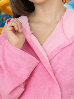 Халат детский розовый