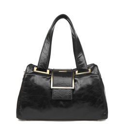 Y1917-BL black, Женская кожаная сумка, Barcelo Biagi