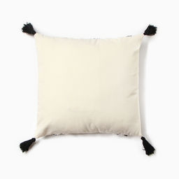 Наволочка декоративная Этель бохо Line 45х45 см, цвет черный, хлопок  фото 3