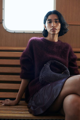 Falda revestida con vuelo - H&m фото 2