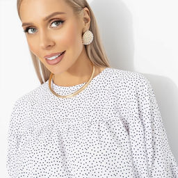 Блуза с акцентными рукавами, Мой лучший выбор - Charutti фото 3