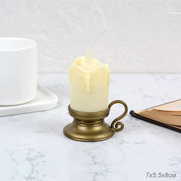 Свеча светодиодная подвижный фитиль 8 см / 227-sv /уп 12/360/ - Галеонтрейд фото 11