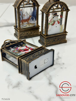 Фонарь новогодний декоративный