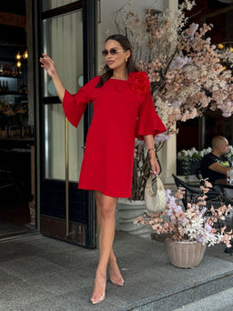 Платье DilanaVIP 2075-Р красный