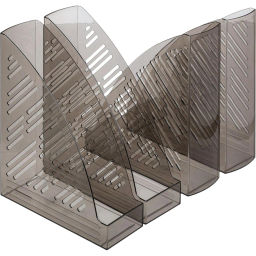 Лоток вертикальный Attache 85мм дымчатый 4шт/упк