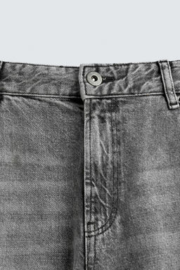 LOW-RISE FLARE FIT JEANS - Zara фото 9