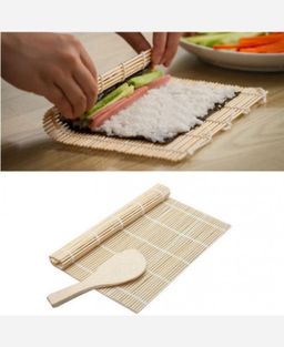 Бамбуковый коврик+лопатка для приготовления суши-роллов. 9046264 - Yiwu youda import & export co фото 5