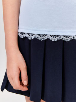 ACOOLA / Блузка детская для девочек Gvinevra голубой  фото 8