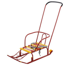 Игрушка. Санки детские "Тимка 5 комфорт+" (красный)