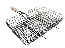 Решетка для барбекю глубокая "МАЛАЯ" оксид. (260*235мм)