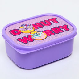 Ланч-бокс прямоугольный 500 мл donut worry, My little pony