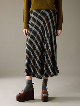 Beli Fermuarl? F?rf?rl? Ekose Etek