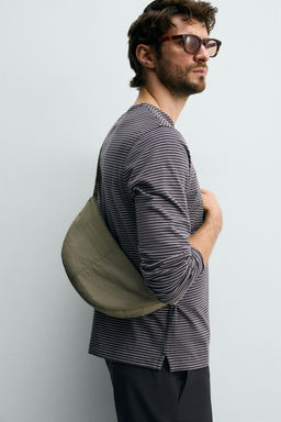BOLSO HOMBRO NYLON S / Verde Caqui - Zara фото 2