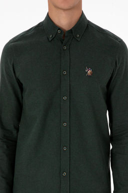 Erkek Koyu Ye_il Uzun Kollu Basic G_mlek Sepette S_rpriz _ndirim - U.s. polo assn фото 6