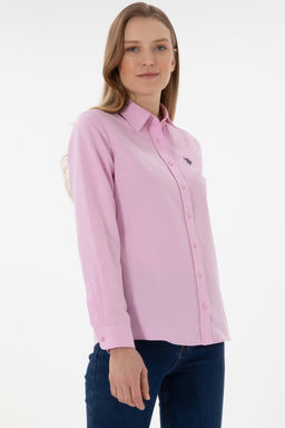 Kad_n Pembe Uzun Kollu Basic G_mlek Sepette S_rpriz _ndirim - U.s. polo assn фото 9