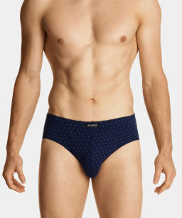 3MP-100 Трусы классика Small moons - набор 3 шт. темно-синий + красный + темно-голубой - Atlantic фото 15