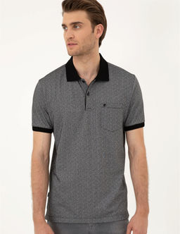 Siyah Regular Fit Ti__rt - Pierre cardin фото 3