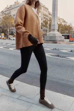 OVERSIZE 95% WOOL CARDIGAN - Zara фото 7