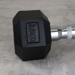 Гантель гексагональная Woohooo Pump / WP-2,5B / 2,5 кг / черный / уп2 - ГалеонТрейд фото 2