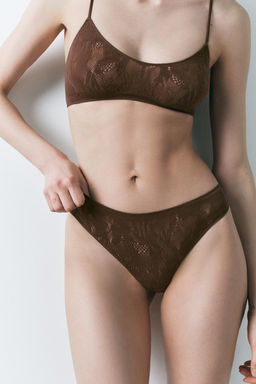 SEAMLESS LACE BRALETTE - Zara фото 3