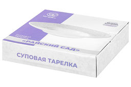 Тарелка круглая глубокая 25*25*5,5 см Райский сад - Elan gallery фото 13