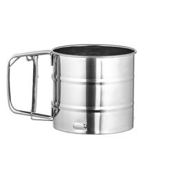 Кружка-сито для муки, механическое, нерж. сталь LR07-40 /LARA/  фото 3