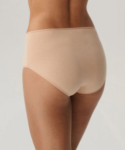 ATLANTIC 3BLP-585 Трусы макси Basic - набор 3 шт. бежевый  фото 3