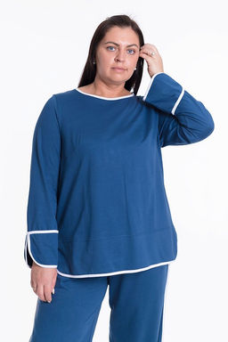 Костюм М323199а индиго - Елена фото 6