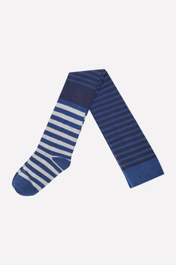 CROCKID СТОК! Колготки. Цвет: ультрамарин полоска  фото 2