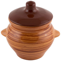 Горшок 0,5 л для жаркого Полосы 006691 - Скрап фото 2