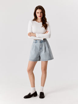 CONCEPT CLUB / Шорты джинсовые жен. Kalpana_shorts голубой  фото 3