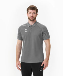 Поло JOGEL CAMP 2 CVC Polo, серый  фото 5
