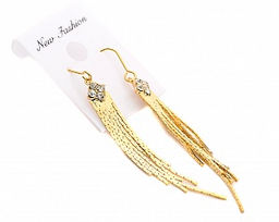 Серьги PS0747 сер - Mini maxi фото 2