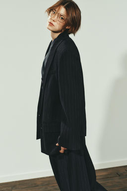 PINSTRIPE BLAZER WITH POCKETS - Zara фото 3