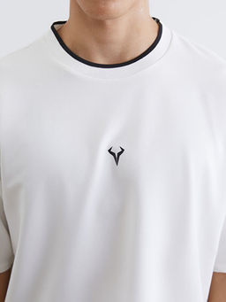 Bisiklet Yaka K?sa Kollu Erkek Sweatshirt