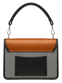 Сумка ELEGANZZA Z164-0503 grey/terracotta/black  фото 4