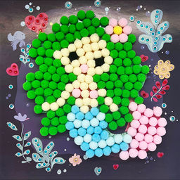 Набор творческая мастерская "Русалка" 20*20 см.