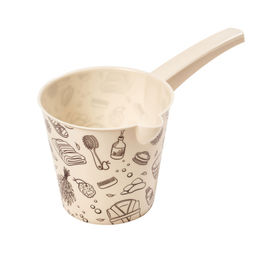 Ковш п/эт. 1,5л со сливом "Русская банька"