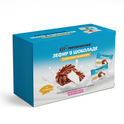 Зефир Дабл Бокс «Сливочная нежность в шоколаде»