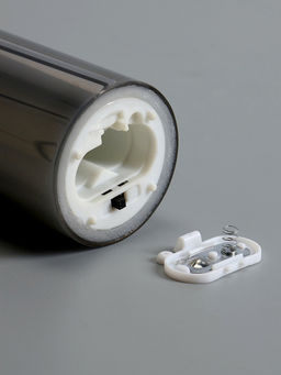 Светодиодная свеча «Серебристая», 16×5.5 см, от батареек AAx2, свечение тёплое белое